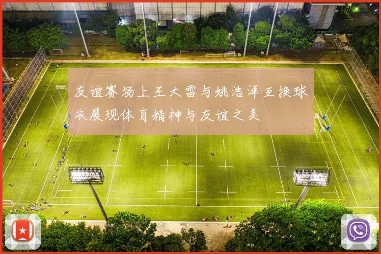 友谊赛场上王大雷与姚浩洋互换球衣展现体育精神与友谊之美